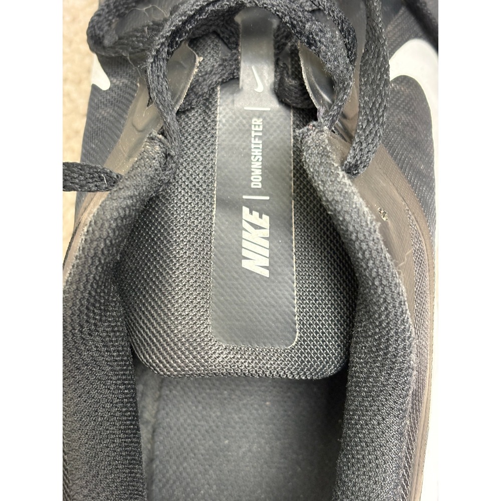 Nike Downshifter 10 Mens Running Shoes Black White CI9982-004 Size 11 - Picture 13 of 15